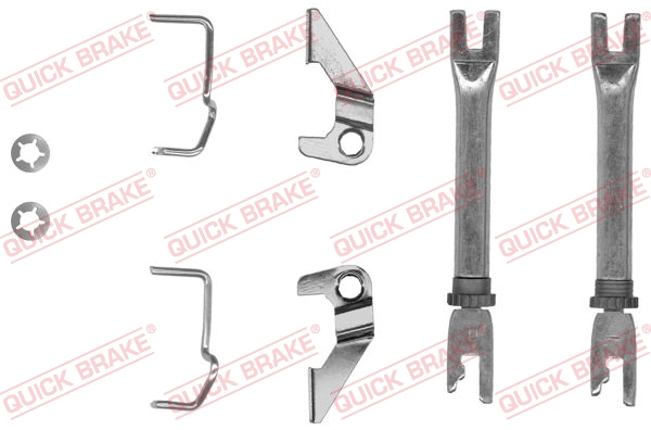 Set pentru reglare ulterioară, frână tambur 102 53 014 QUICK BRAKE